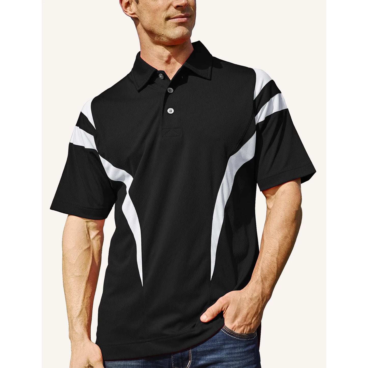 Pro Celebrity Men's Flame Thrower Polo Shirt