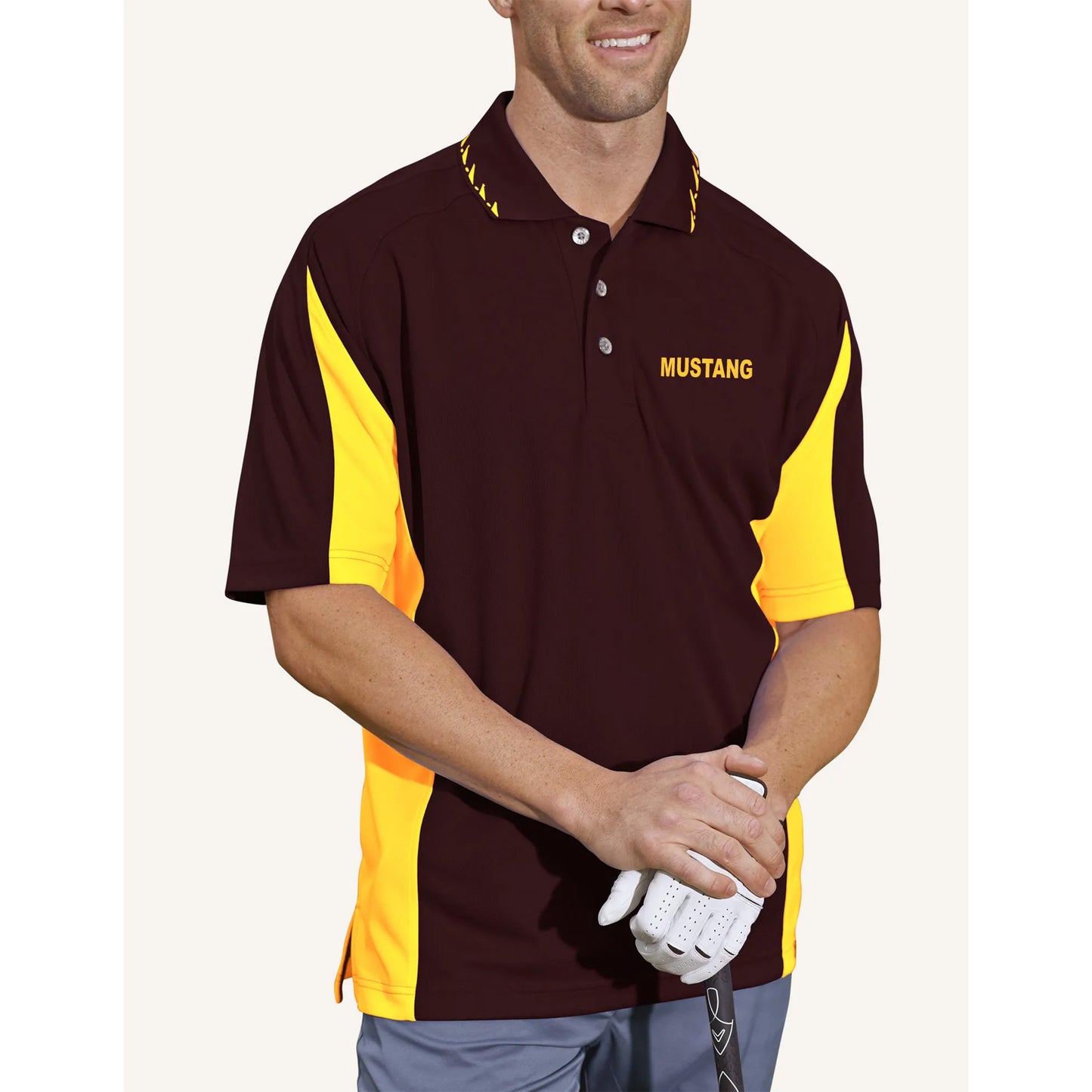 Pro Celebrity Men's Mustang Polo Shirt