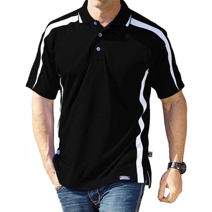 Pro Celebrity Men's American Patriot Polo Shirt