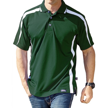 Pro Celebrity Men's American Patriot Polo Shirt