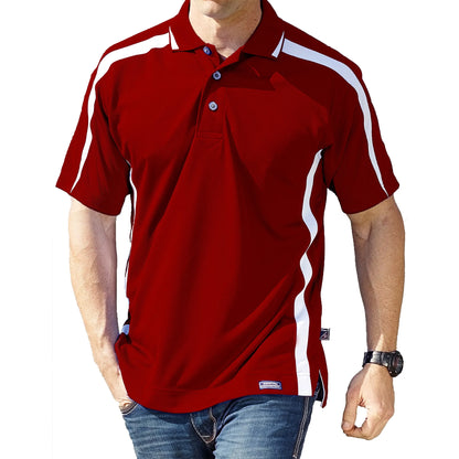 Pro Celebrity Men's American Patriot Polo Shirt