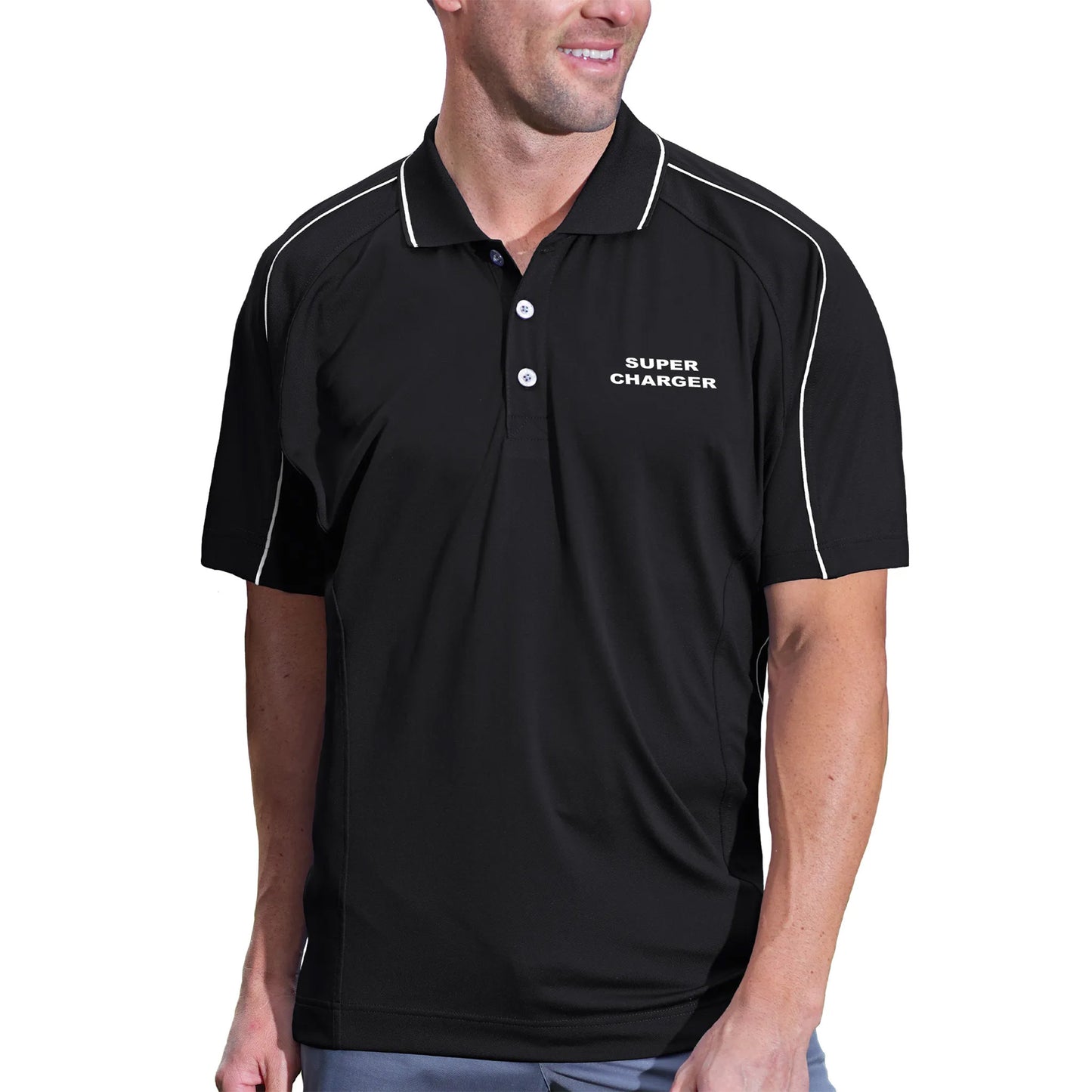 Pro Celebrity Men's Super Charger Polo Shirt