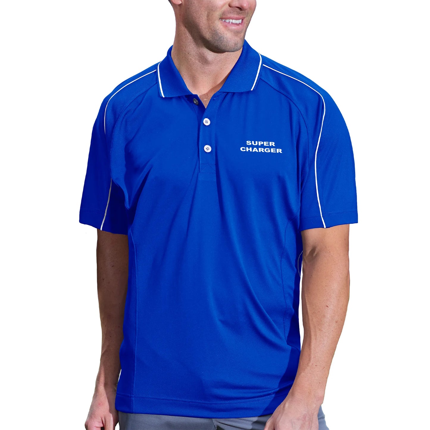 Pro Celebrity Men's Super Charger Polo Shirt