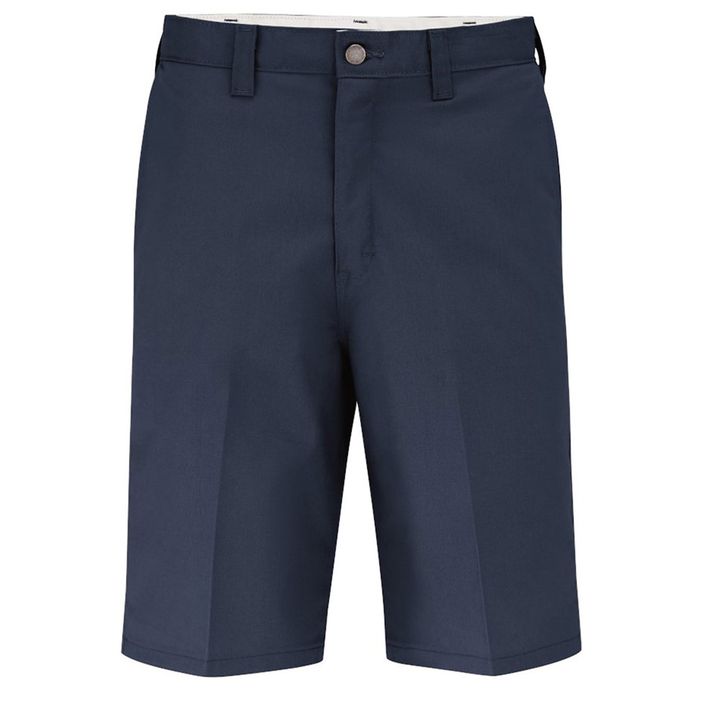Dickies 13" Relaxed Fit Flat Front Work Shorts, Navy Blue, 29W, Clearance - Basics Clothing Store