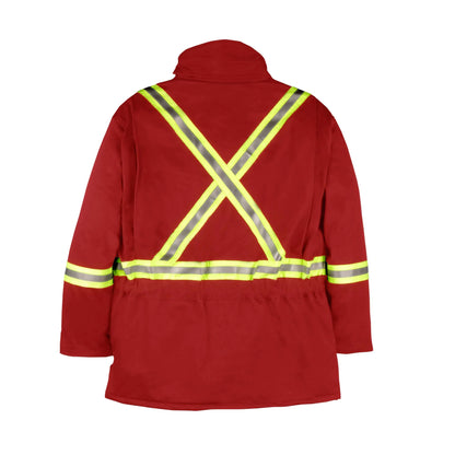 Big Bill  Flame Resistant  High Visibility Winter Parka with Reflective Tape -M305US7 - Basics Clothing Store