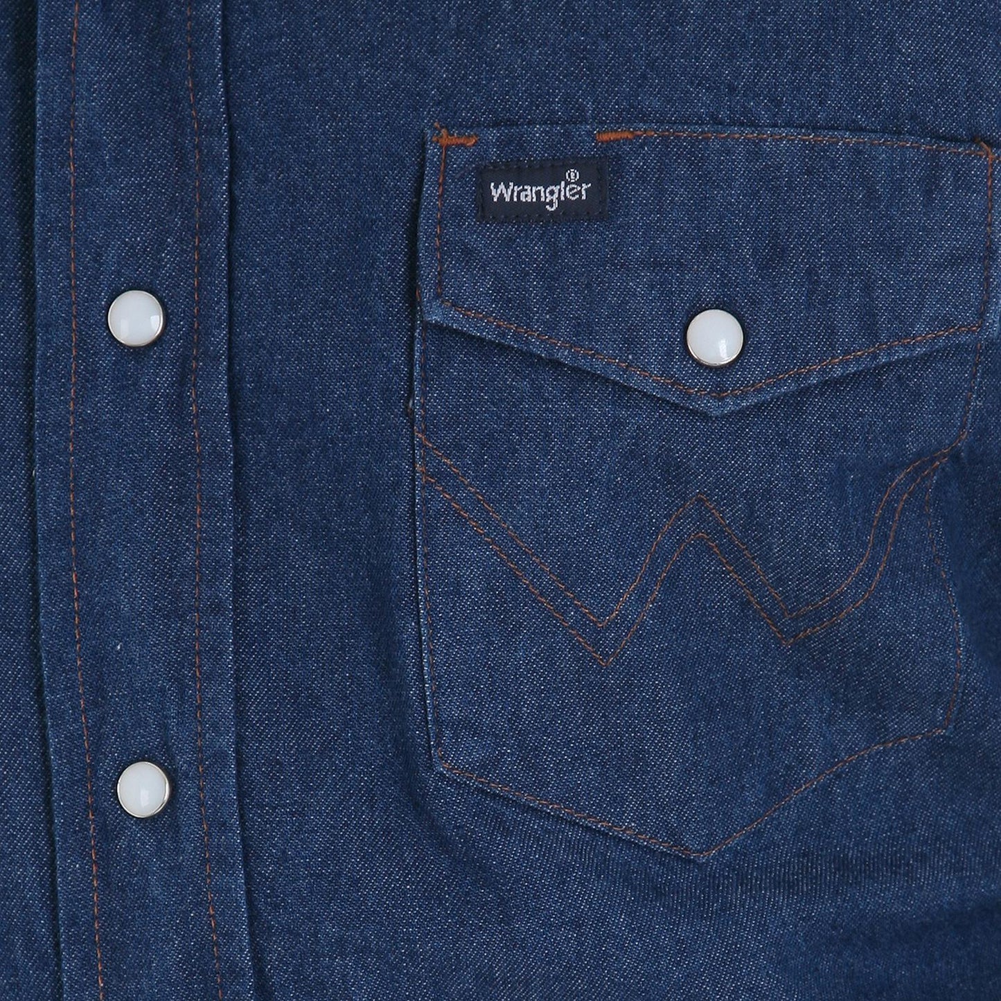 Wrangler® Men's Authentic Cowboy Cut® Work Shirt - Blue