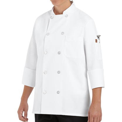 Red Kap Women's Chef Coat