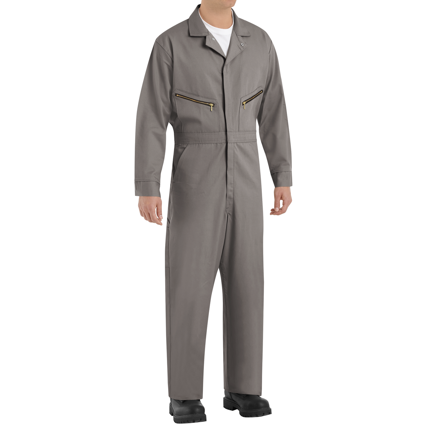 Red Kap Zip-Front Cotton Coverall