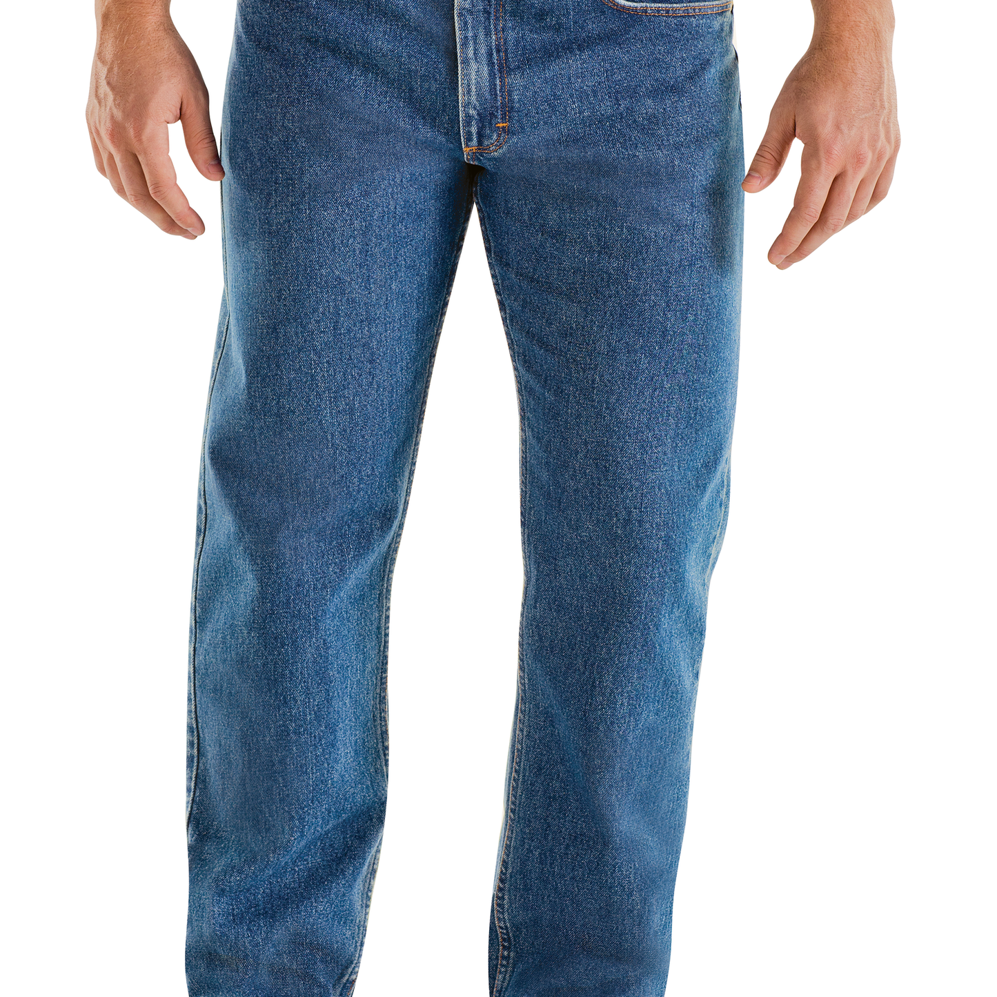 Red Kap Men's Relaxed Fit Jean-Stonewash