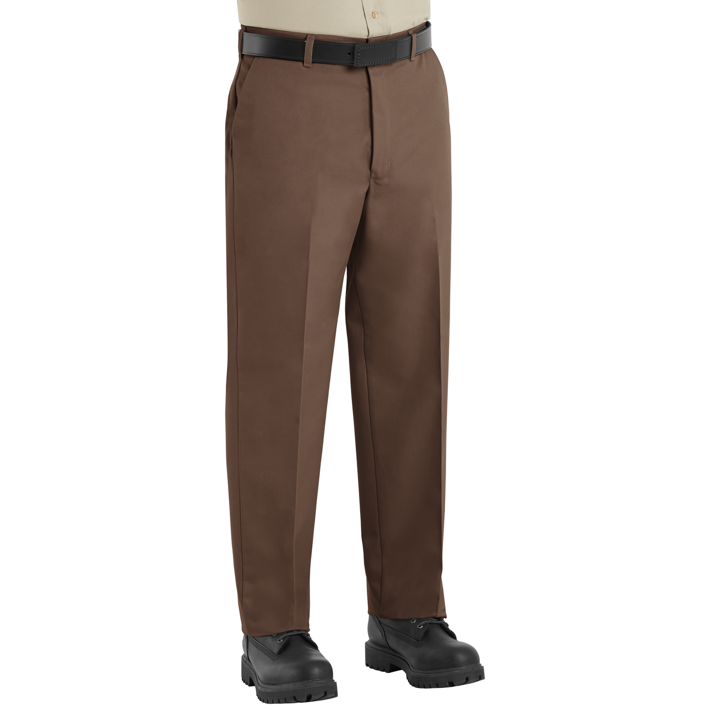 Red Kap Men's Red-E-Prest® Work Pant-Brown