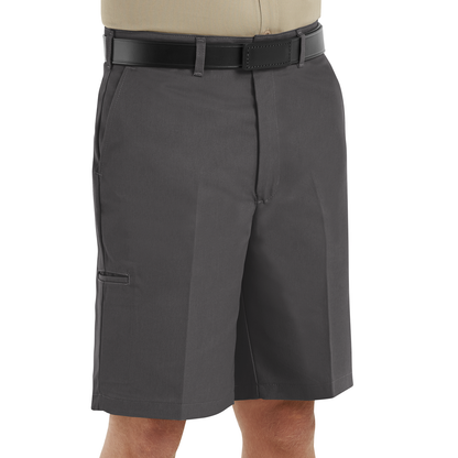 Red Kap Men's 12 Inches Cell Phone Pocket Shorts-Charcoal