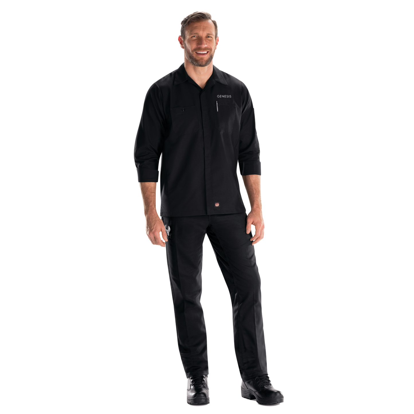 Red Kap Men's Lightweight Crew Pant-Black