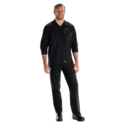 Red Kap Men's Lightweight Crew Pant-Black