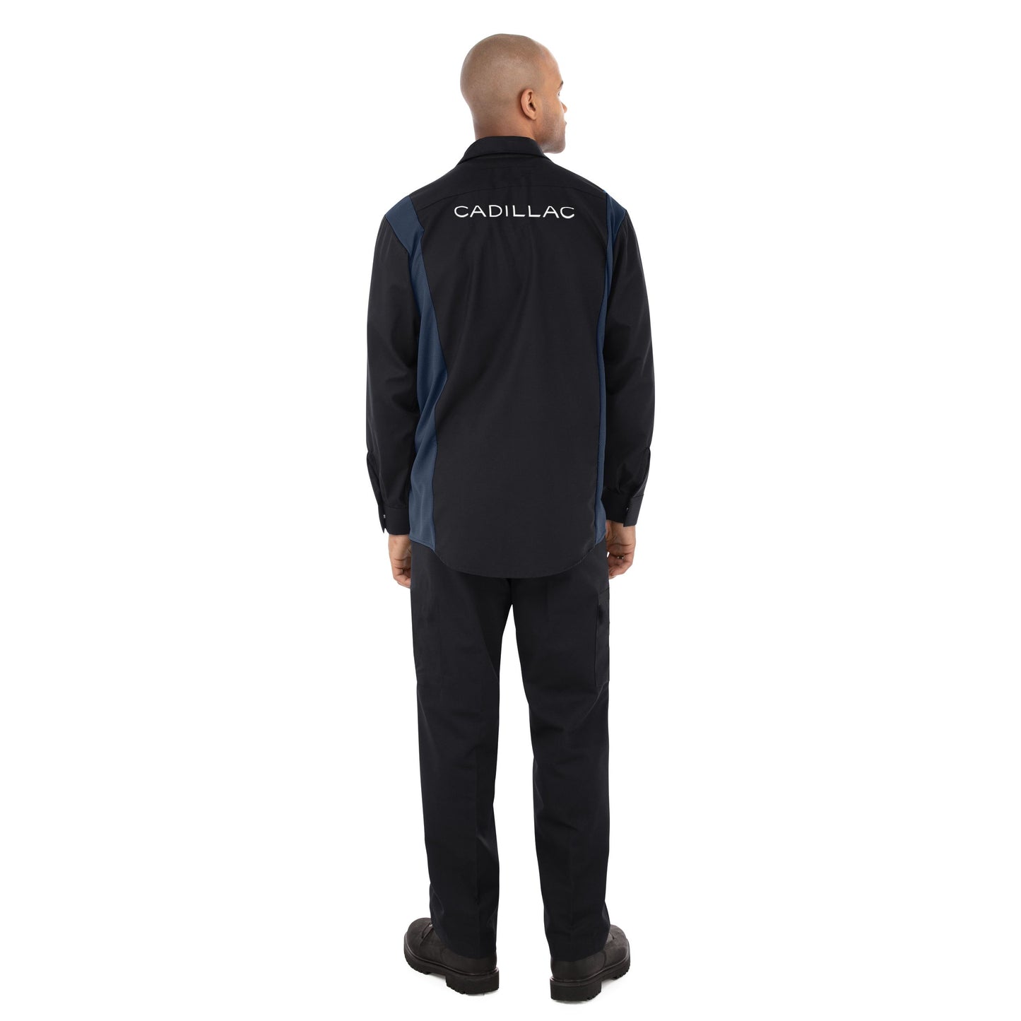 Cadillac Long Sleeve Technician Shirt - Black