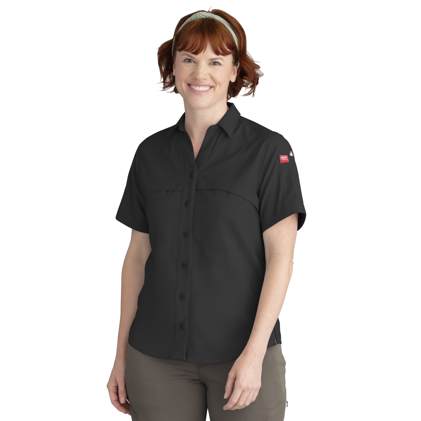 Red Kap Women's Cooling Short Sleeve Work Shirt