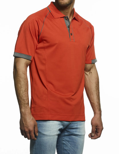 Pro Celebrity Men's Aloha Polo Shirt - NEW108