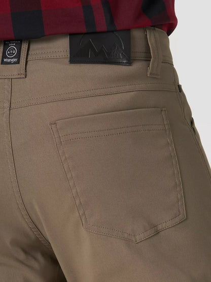 Wrangler ATG™ Men's Cliff Side Utility Pant-NS849BG-Bungee Cord