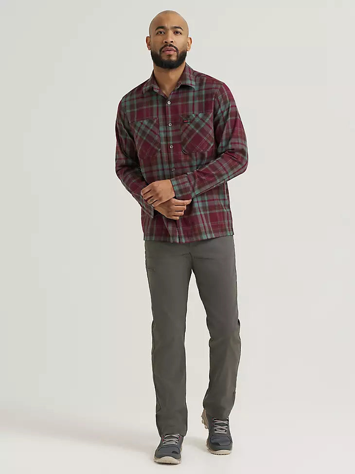 Wrangler ATG™ Men's Cliff Side Utility Pant-NS849DS-Dark Shadow