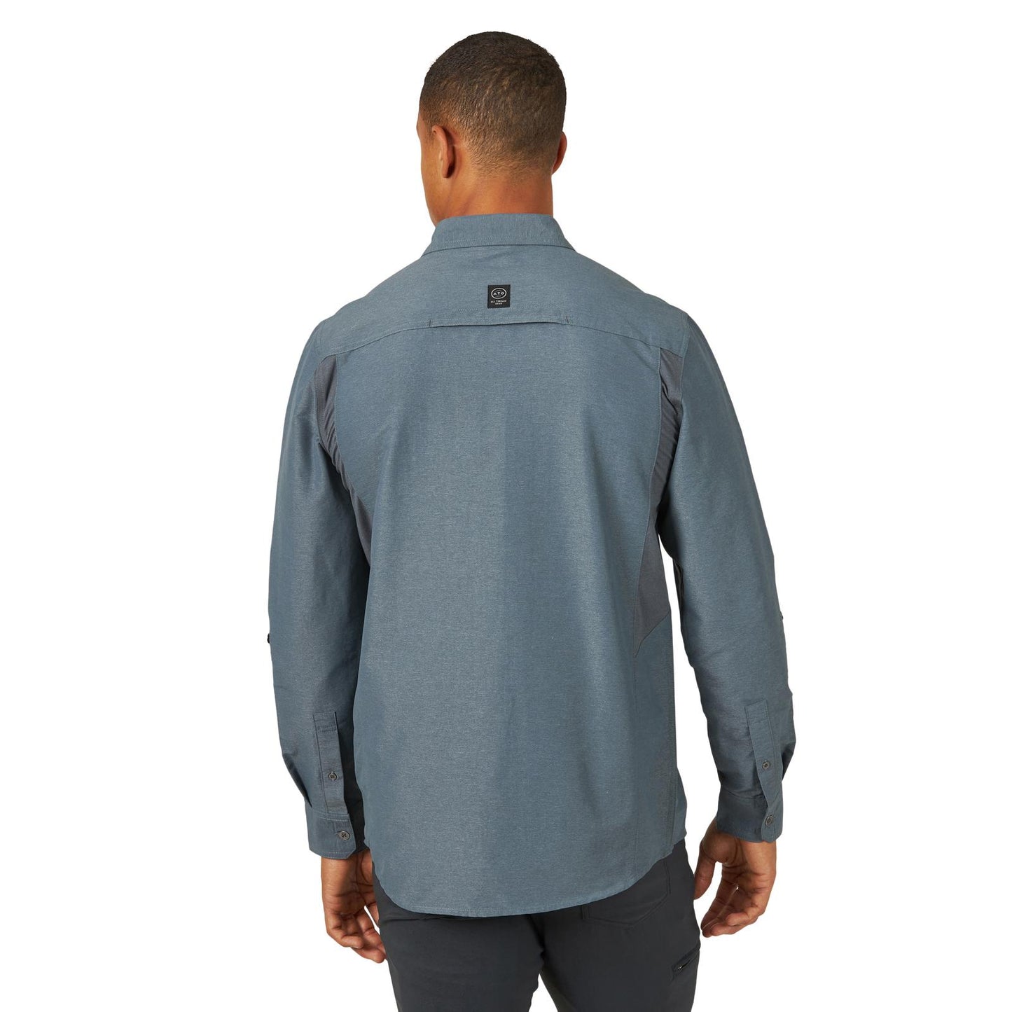 Wrangler ATG™ Men's Mix Material Shirt - Turbulence