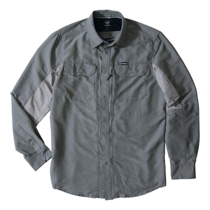 Wrangler ATG™ Men's Mix Material Shirt - Turbulence
