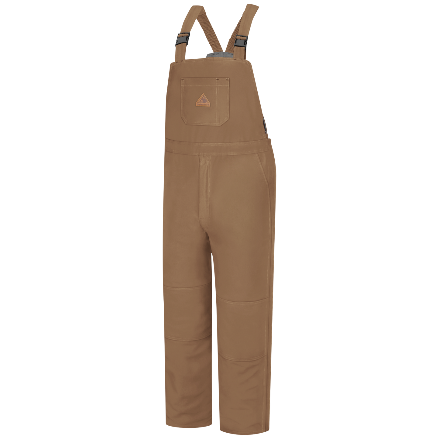 Bulwark Men's Heavyweight Excel FR® ComforTouch® Deluxe Insulated Brown Duck Bib Overall  - BLN4