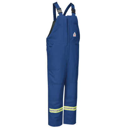 Bulwark Men's Deluxe Insulated Bib Overall with Reflective Trim - BNNT