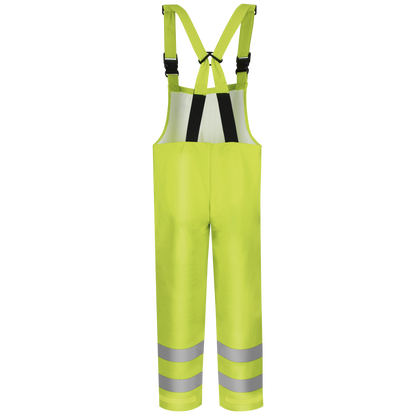 Bulwark Men's Hi-Visibility Rain Bib Overall - BXN4