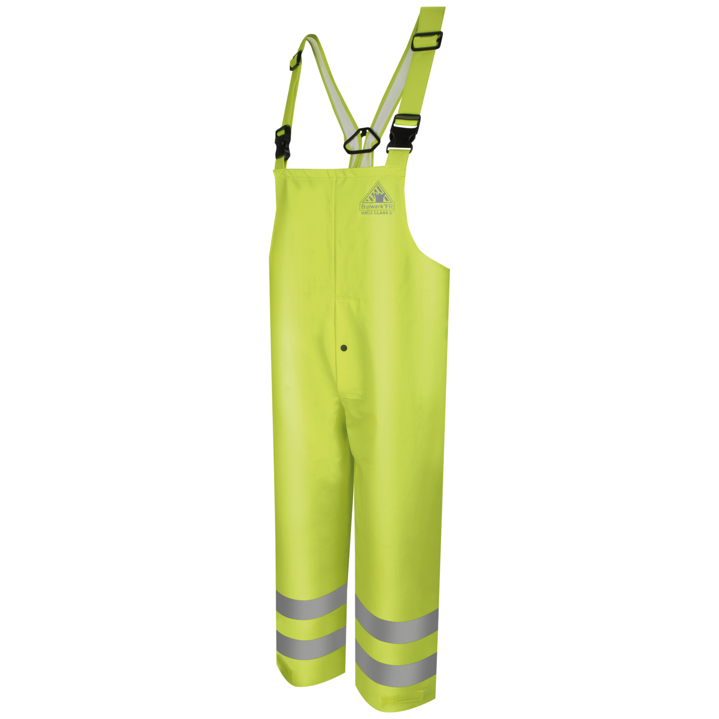 Bulwark Men's Hi-Visibility Rain Bib Overall - BXN4