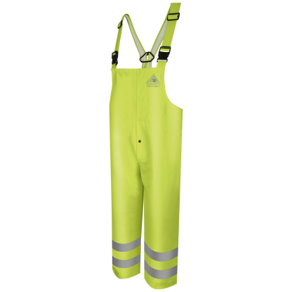 Bulwark Men's Hi-Visibility Rain Bib Overall - BXN4