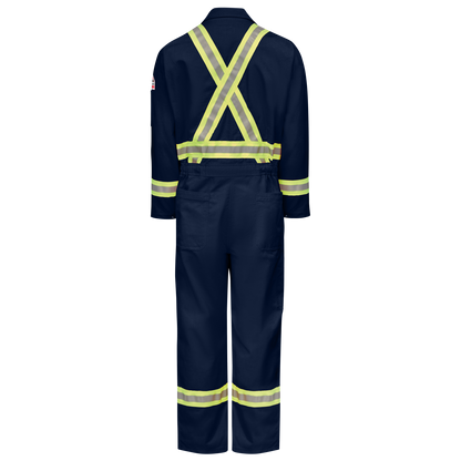 Bulwark Men's Premium Coverall - CSA Compliant Reflective Trim - CLBC