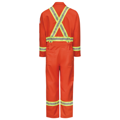 Bulwark Men's Premium Coverall - CSA Compliant Reflective Trim - CLBC