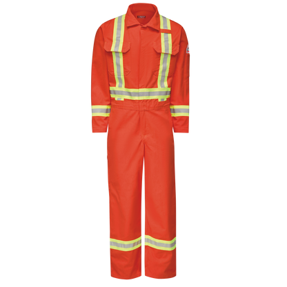 Bulwark Men's Premium Coverall - CSA Compliant Reflective Trim - CLBC