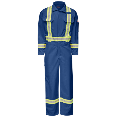 Bulwark Men's Premium Coverall - CSA Compliant Reflective Trim - CLBC