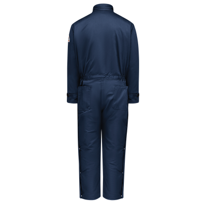 Bulwark Men's NAVY Deluxe Insulated Coverall - CLC8