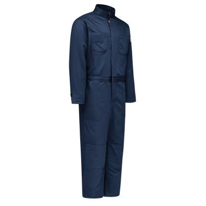 Bulwark Men's NAVY Deluxe Insulated Coverall - CLC8