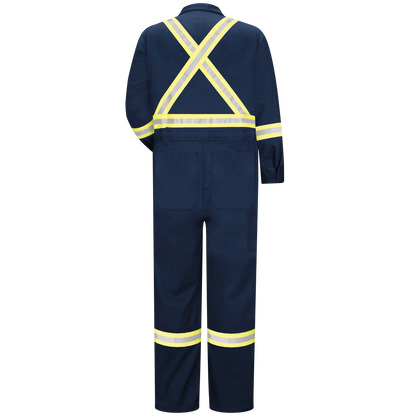 Bulwark Men's Premium Coverall with Reflective Trim - CTBA