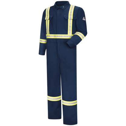 Bulwark Men's Premium Coverall with Reflective Trim - CTBA