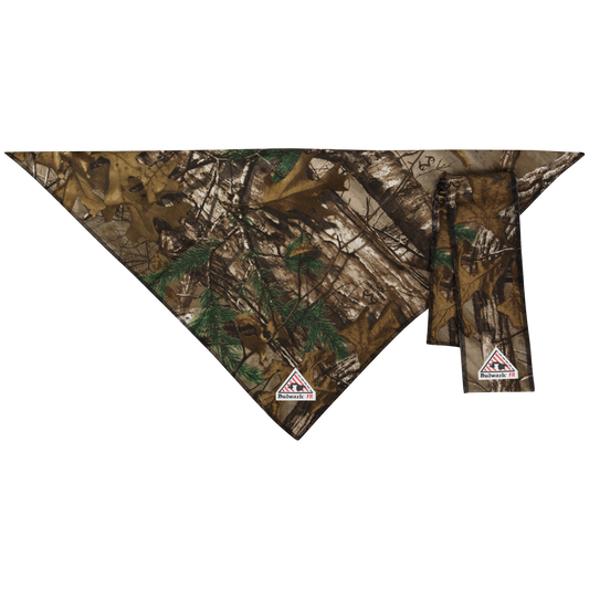 Bulwark  Lightweight FR Realtree® Camo Bandana Head Tie -Camo