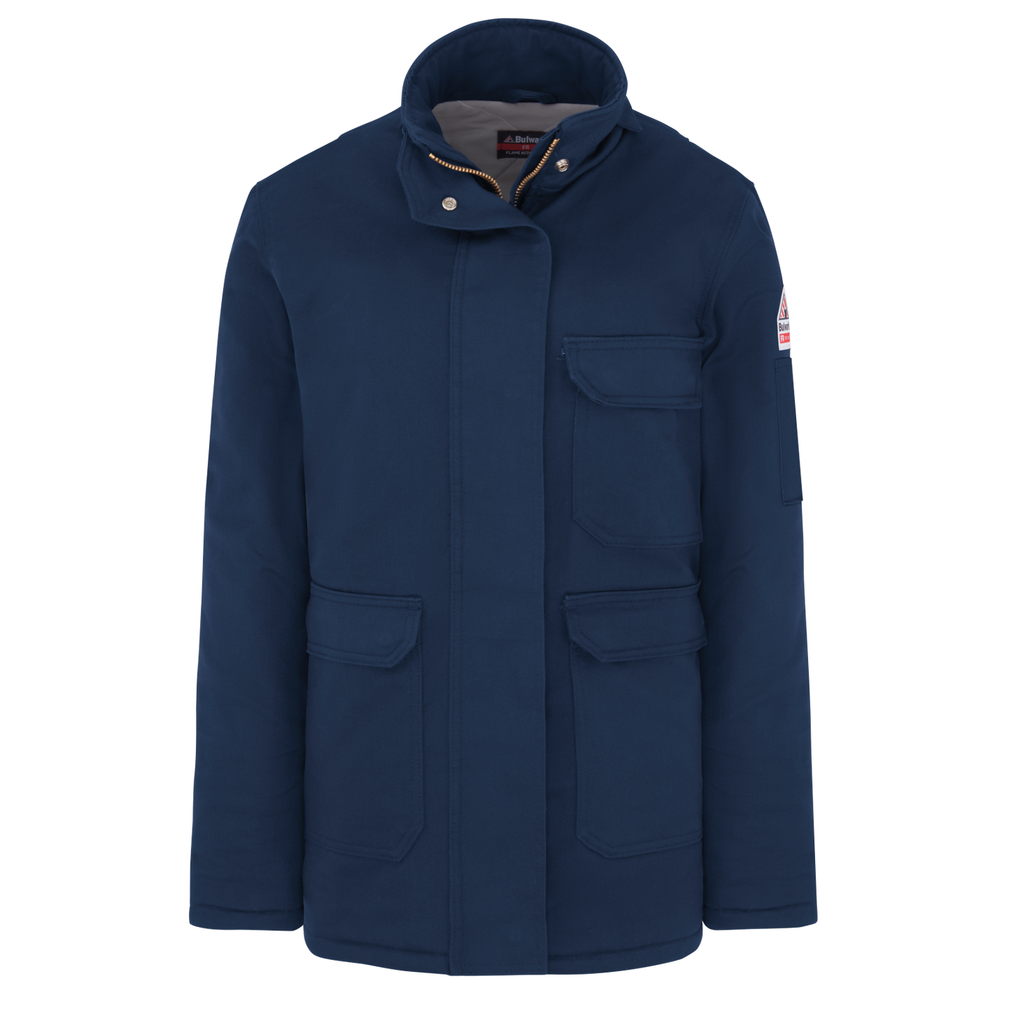 Bulwark  Women's Heavyweight Excel FR® ComforTouch® Insulated Deluxe Parka-Navy