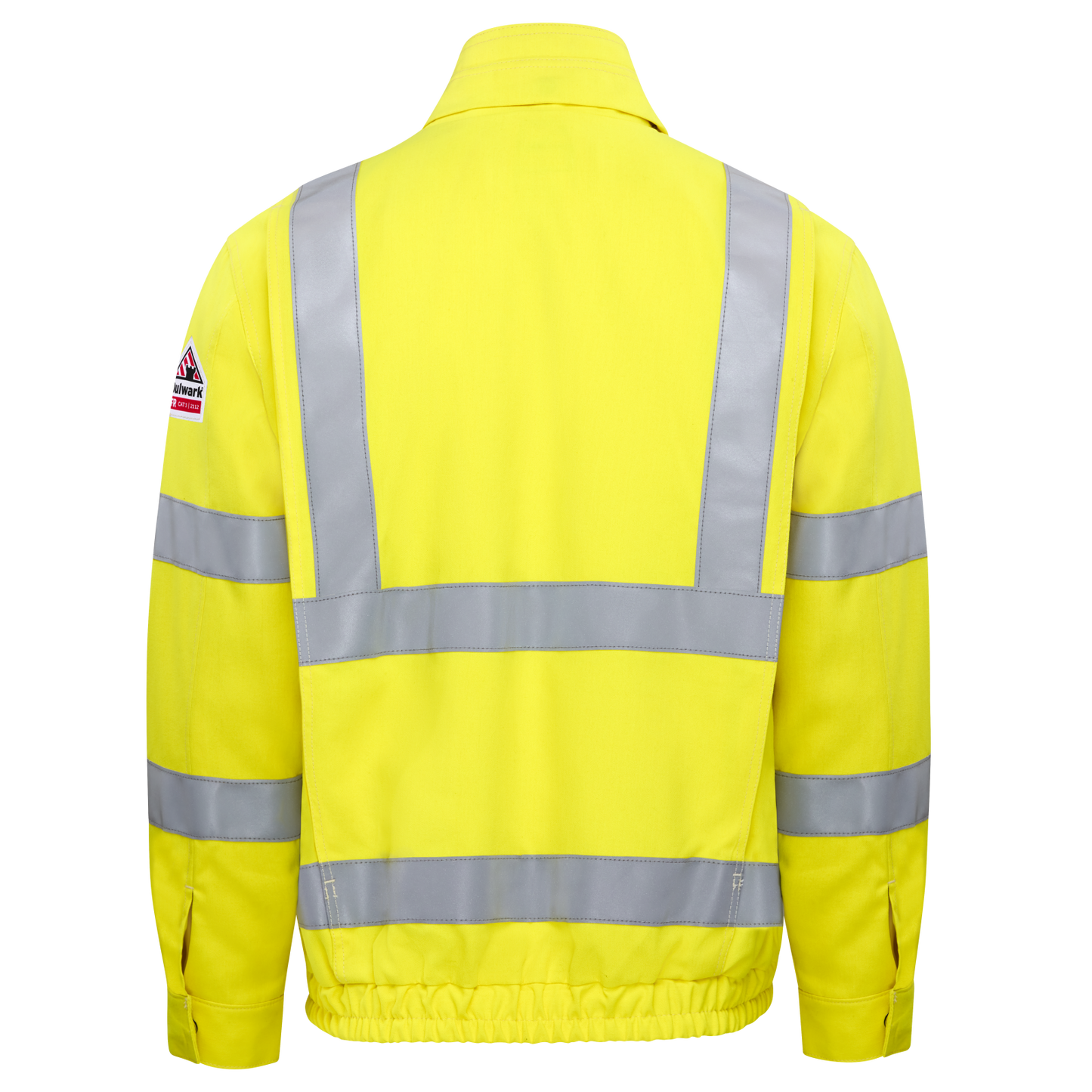 Bulwark Hi-Visibility Lined Bomber Jacket - JMJ6HV