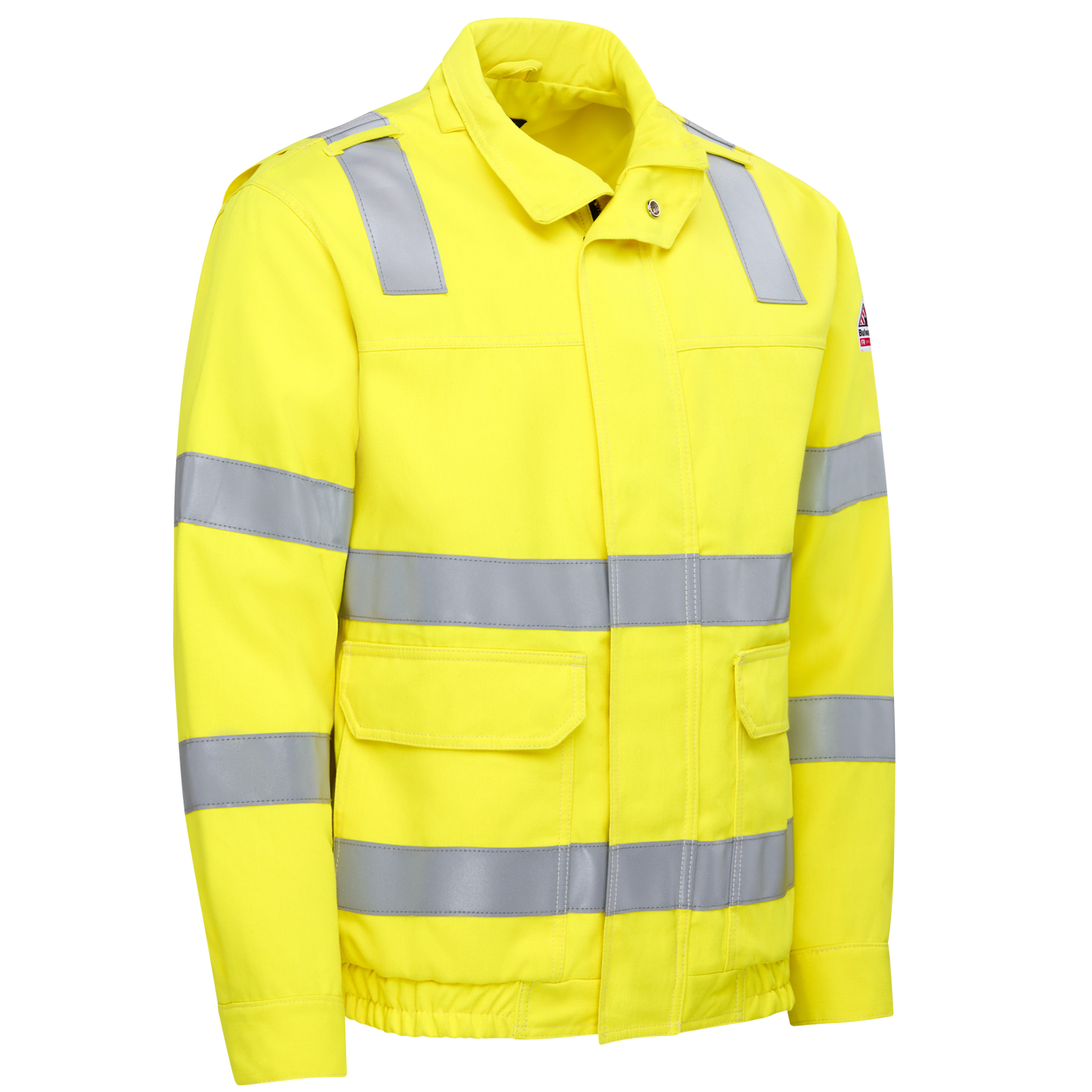 Bulwark Hi-Visibility Lined Bomber Jacket - JMJ6HV