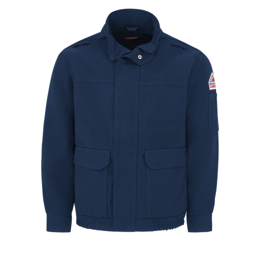 Bulwark®  Men's Lightweight Nomex FR Lined Bomber Jacket - Navy - JNJ6NV