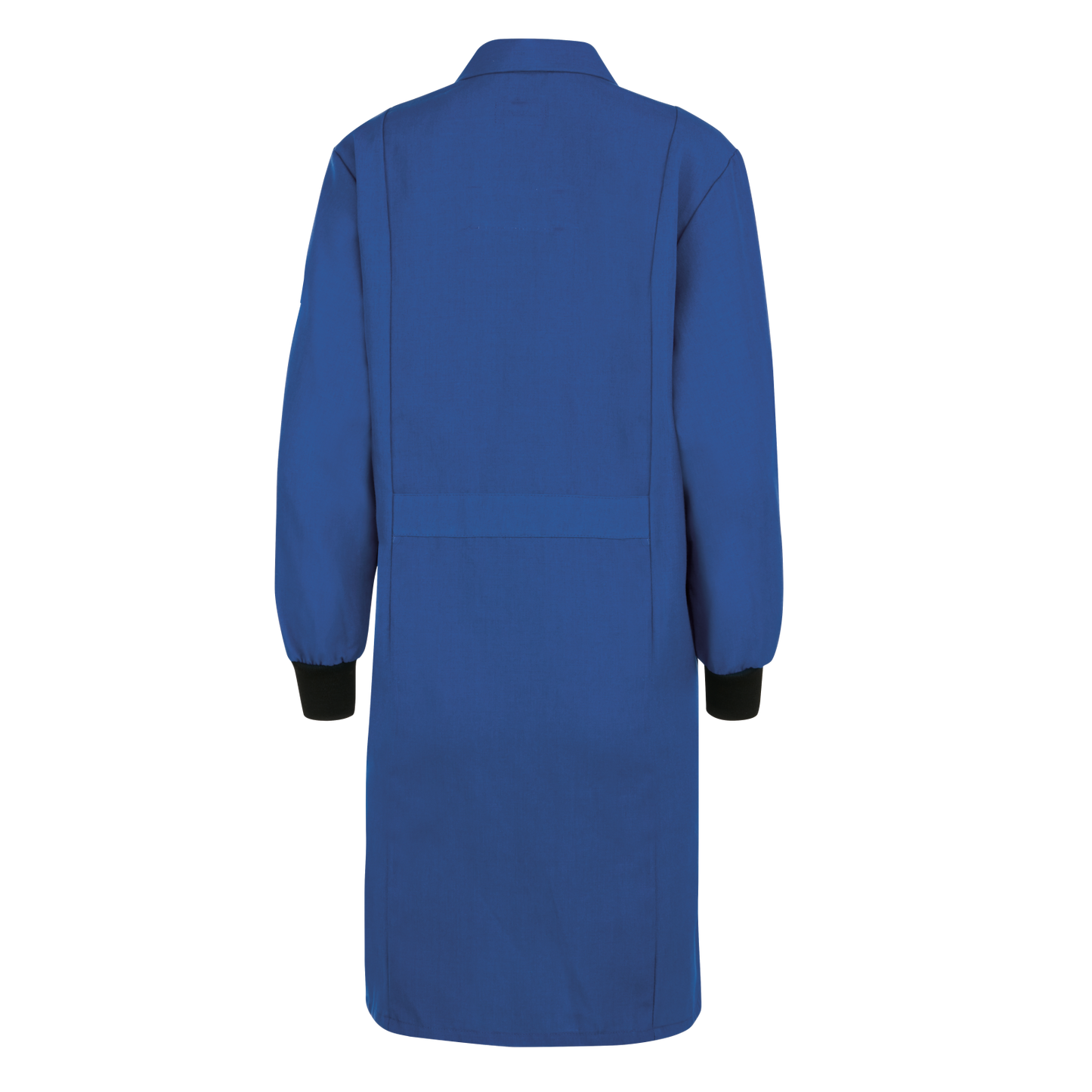 Bulwark Women's FR Lab Coat with Knit Cuffs-Royal Blue