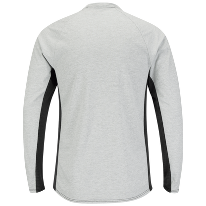 Bulwark Men's FR Long Sleeve Base Layer-Grey-Regular