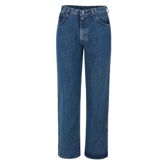 Bulwark Men's Loose FR Stonewashed Jean-Stonewash