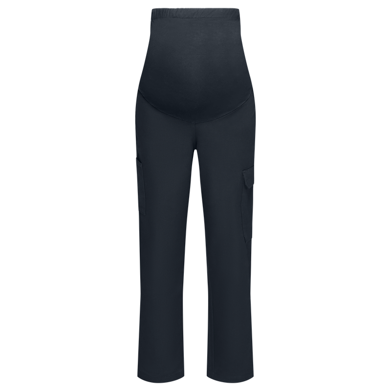 Bulwark® Women's FR Maternity Work Pant  - Navy - PLM3NV