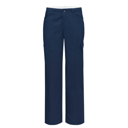 Bulwark Women's Lightweight FR Cargo Pant-Navy