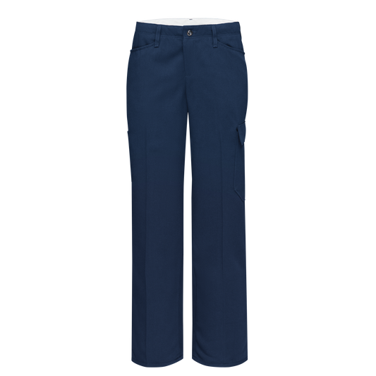 Bulwark Women's Lightweight FR Cargo Pant-Navy