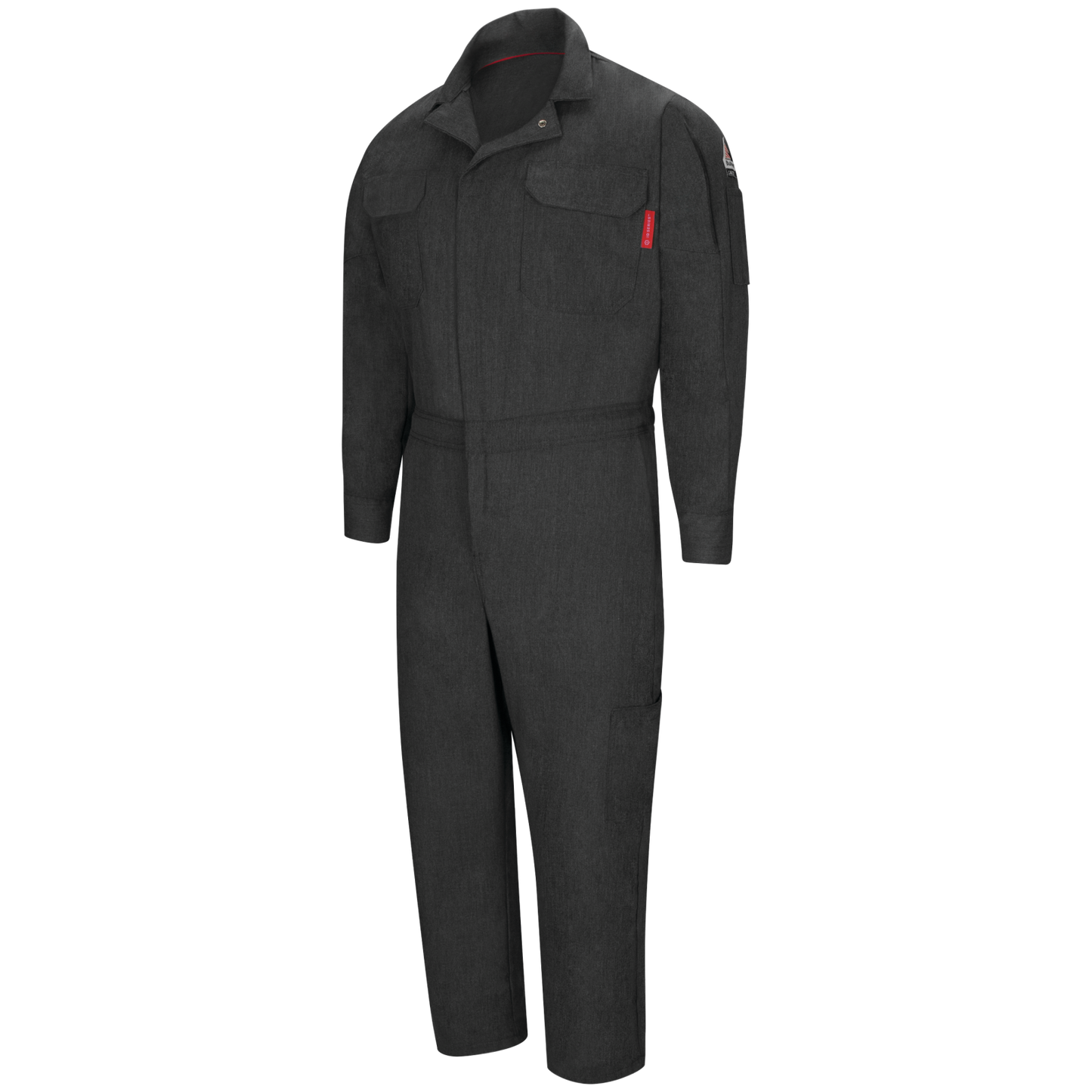 Bulwark iQ Series® Men's Mobility Coverall with Insect Shield-Dark Grey