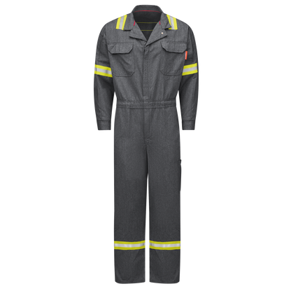 Bulwark Men's FR iQ Series® Mobility Coverall Enhanced VIS  - QC20